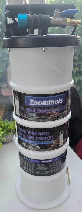 Zoomtools pompa próżniowa ręczna lub pneumatyczna do oleju