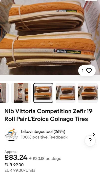 Vintage Campagnolo Gran Sport Nuovo