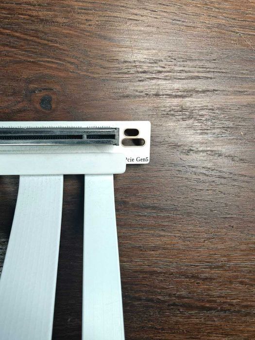 Riser pcie Gen 5 X16, 90", 15см, Білий