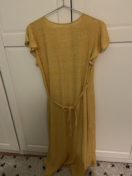 Vestido envelope amarelo