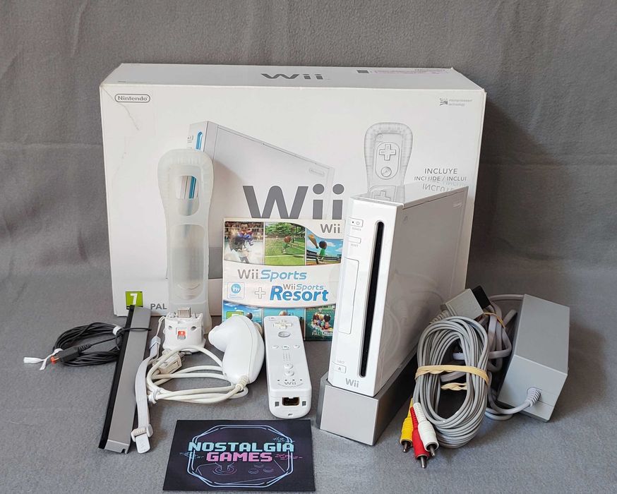 Nintendo Wii ( pack diversão/musica )