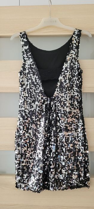 Sukienka  cekiniasta, imprezowa Gina Tricot