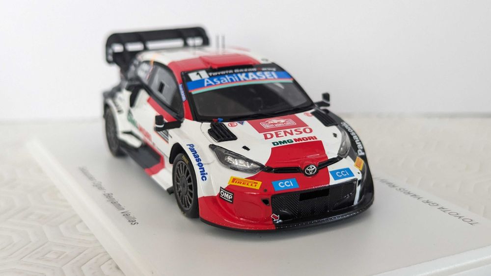 Spark 1:43 S6690 Toyota Yaris Rally1 WRC Ogier Rally Monte Carlo 2022