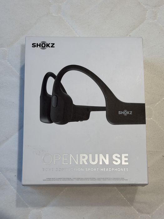 Słuchawki Shokz Openrun SE  Kostne Sportowe Czarny