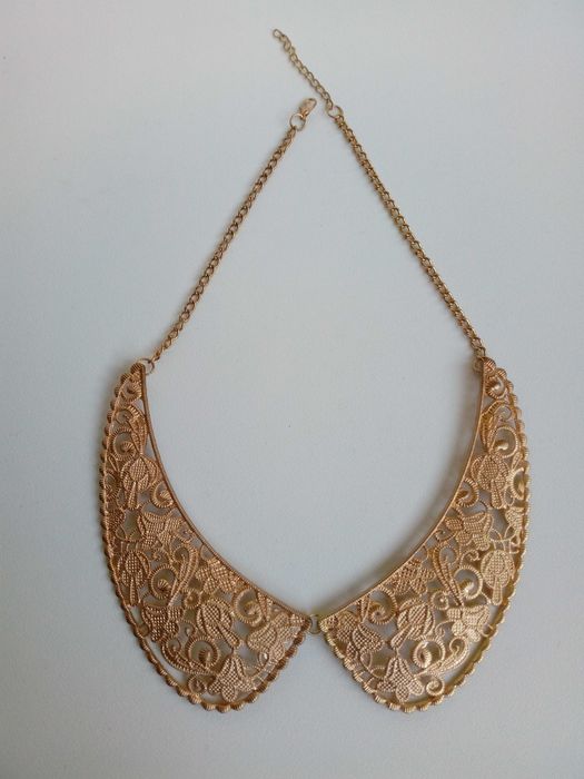 Naszyjnik kołnierzyk złoty