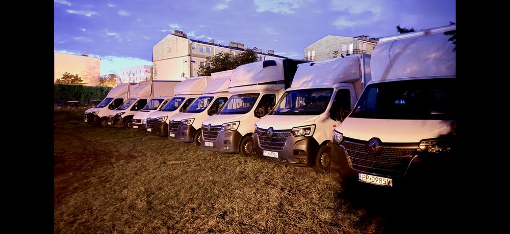 Renault Master kontener z windą wynajem krótko i dlugoterminowy