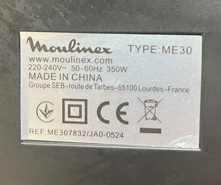 Moulinex ME307832 1600 Вт М’ясорубка з соковижималкою