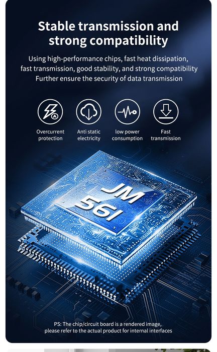 Корпус для зовнішнього жорсткого, ссд диску 2.5", sata, ssd