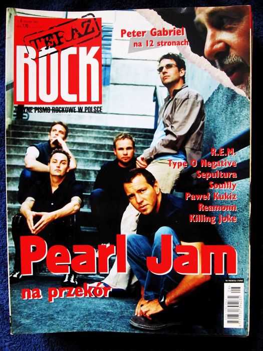 Teraz Rock 6/2003 Pearl Jam,Peter Gabriel,Sepultura,Type O Negative
