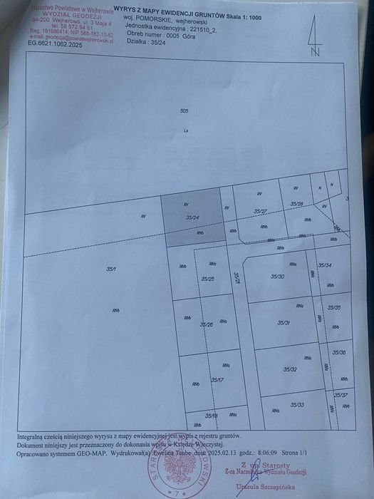 działka budowlana granicząca z lasem