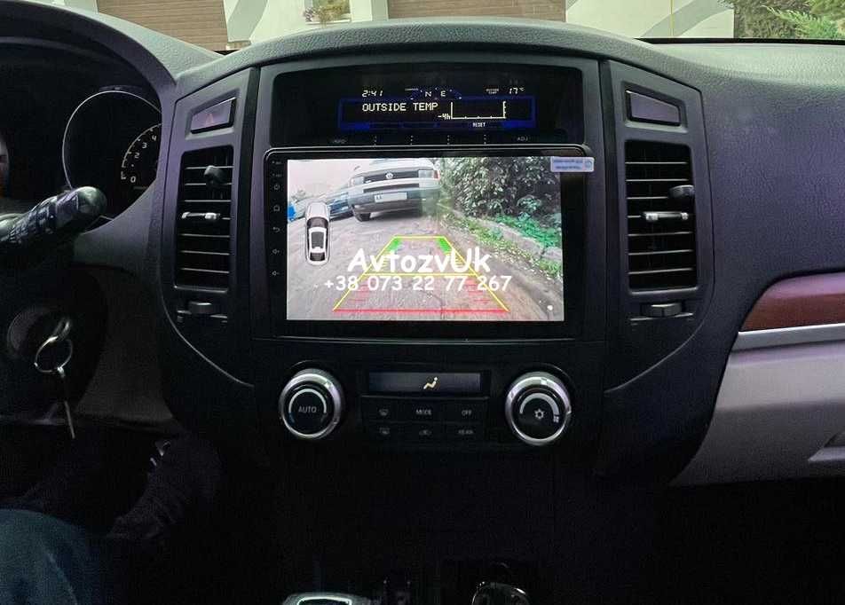 Магнитола PAJERO Mitsubishi Vagon Rockford Паджеро CarPlay Android 15