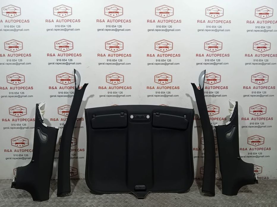 Conjunto Interior Forro Forra Tecto Teto Cupula Audi TT S-Line