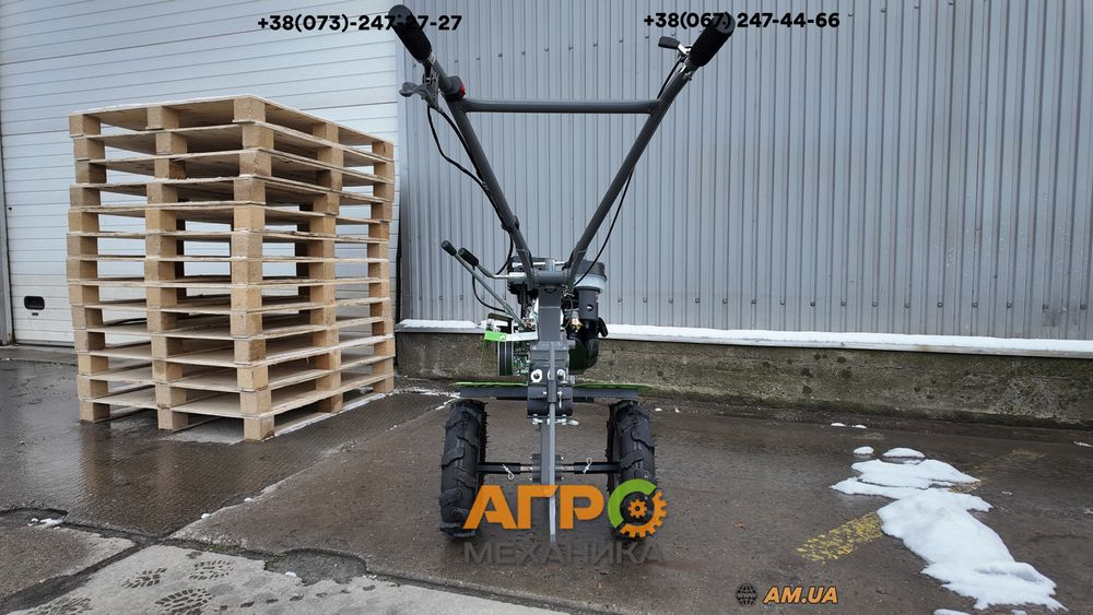 Мотоблок бензиновий АМ 80-3Б колеса 8" (Фреза)