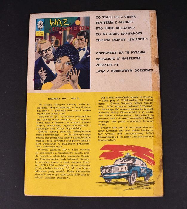 Komiks # Żbik - Nocna Wizyta