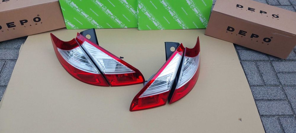 RENAULT MEGANE III komplet lamp na tył klapa + karoseria nowe
