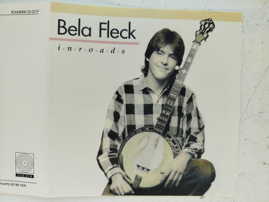 Okładka CD Béla Fleck Inroads poligrafia OP+OT bez płyty !!