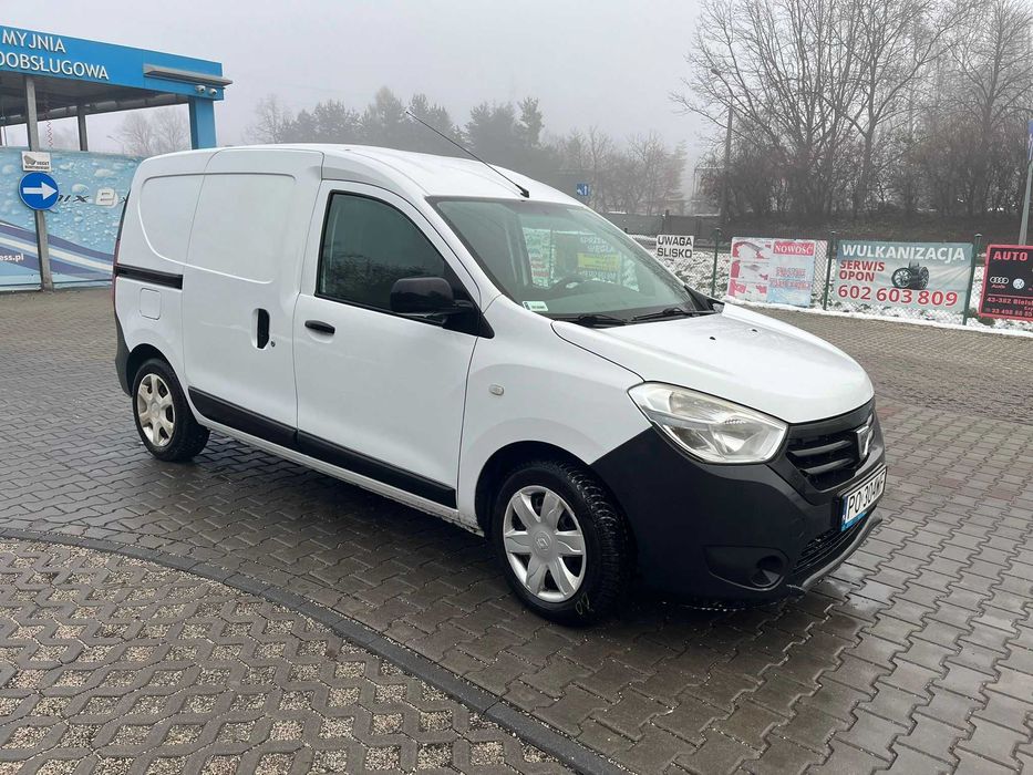 DACIA DOKKER VAN CONFORT 1.6 BENZYNA 2013, VAT 23%, kupiony w PL salon