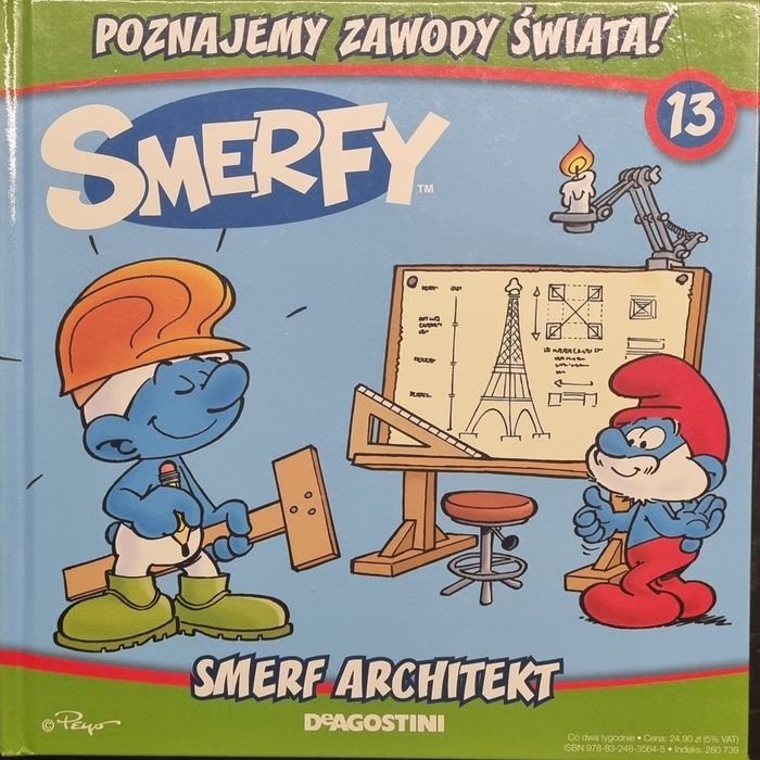 Seria Smerfy. Poznajemy zawody świata. Architekt
