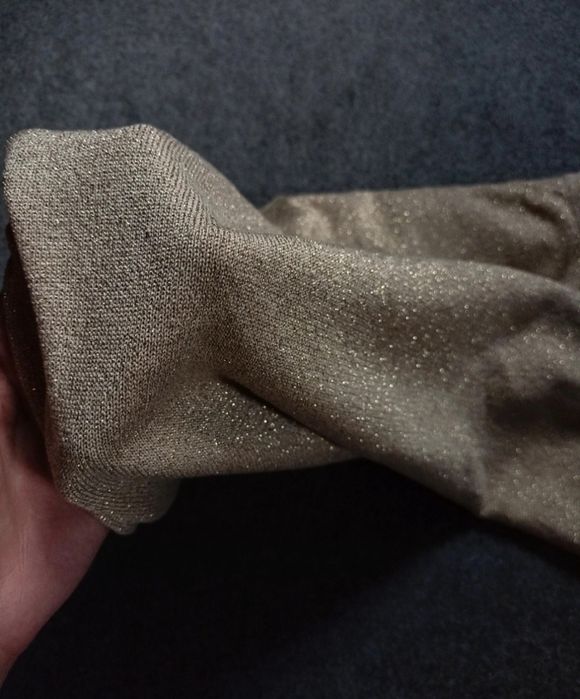 Sweter ( golf) jedwab+ brokat C&A