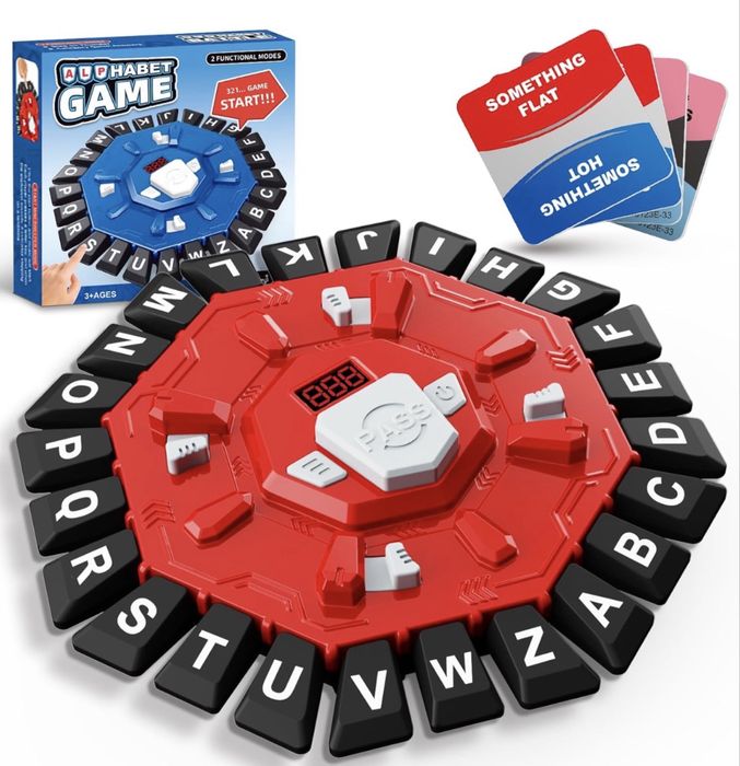 Настільна гра алфавіт англійською з таймером і двома режимами, Тік Так