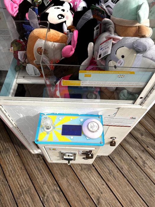 Grua Pequena para Peluches, Usada