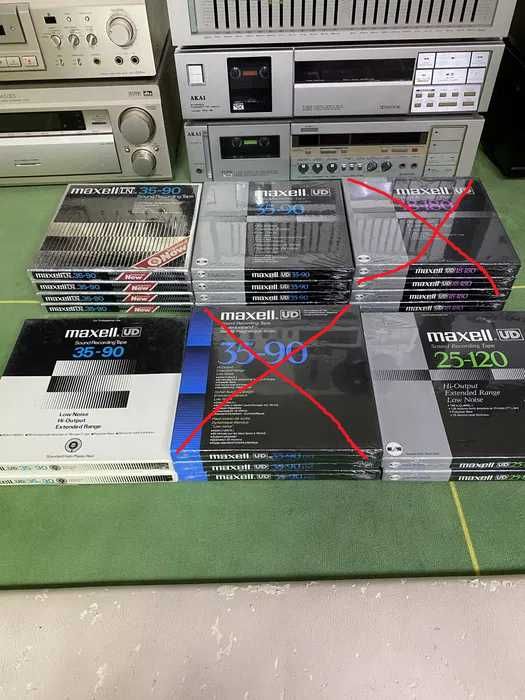 Магнитная лента, магнітна стрічка Maxell нова, запакована