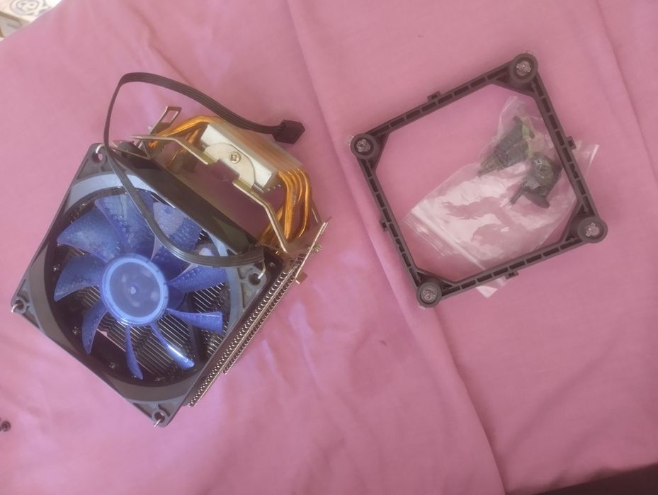 CPU cooler Led Azul socket 115X/1200/1700