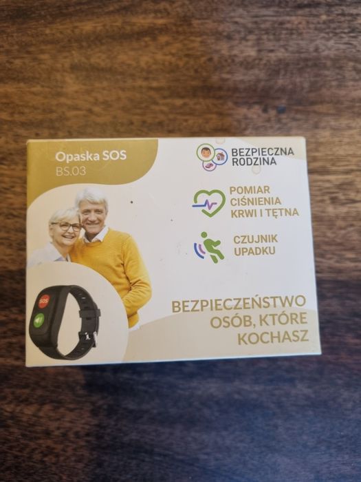 Opaska dla seniora SOS Locon life z telefonem