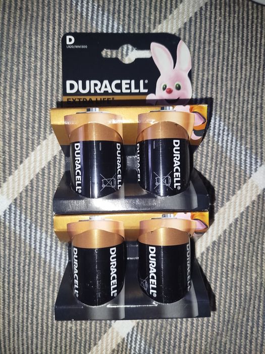 Батарейки Duracell розмір D (LR 20)