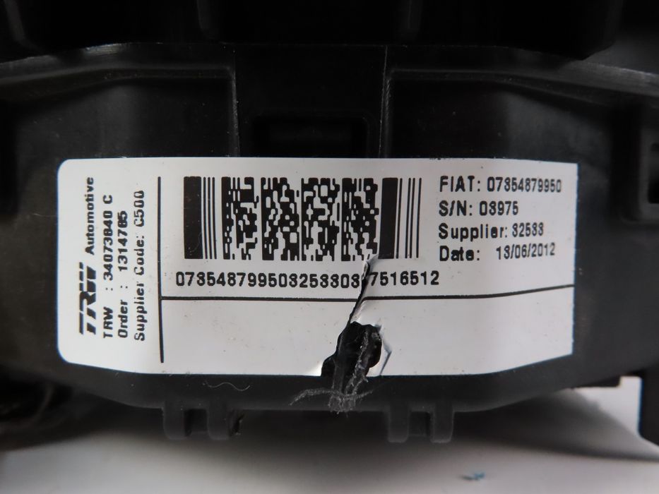 Airbag Volante Fiat Ducato Box Ref: 735487995