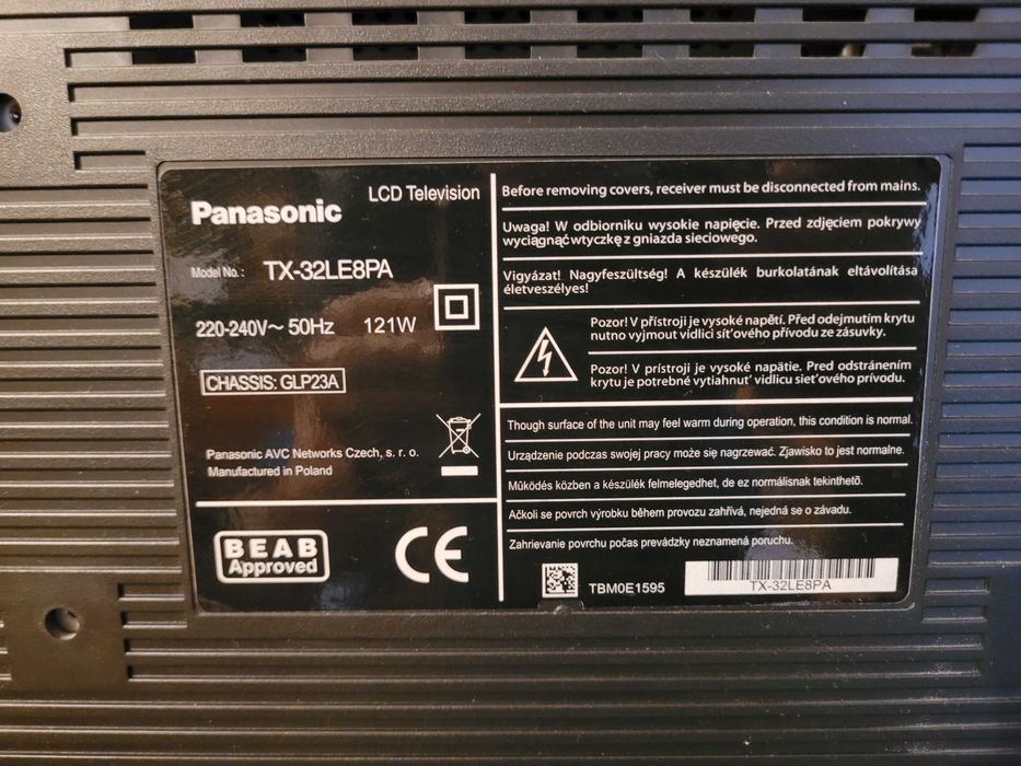 Telewizor 32" Panasonic TX-32LE8PA