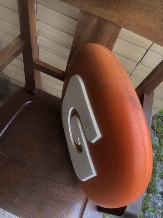 Reclamo galp antigo em acrilico dupla face