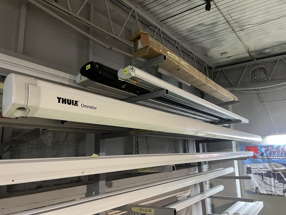 Markiza/roleta boczna Thule Omnistor 5200 - 4,5m x 2,5m - Biała