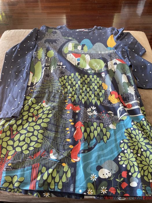 Vestido Manga comprida Boboli