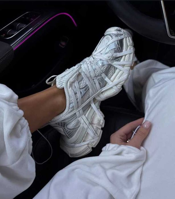 (БЕЗ ПЕРЕДОПЛАТИ)Balenciaga 3XL Extreme Lace баленсіага 3 ікс ель біла