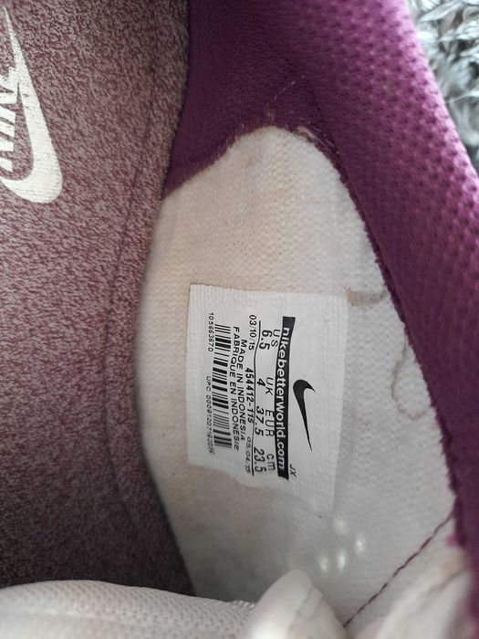 Białe buty damskie NIKE roz. 37.5