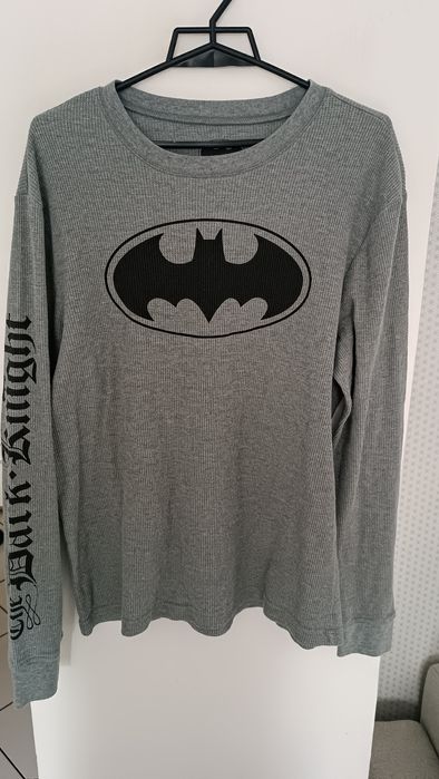 Longsleeve bawełniany Batman roz M