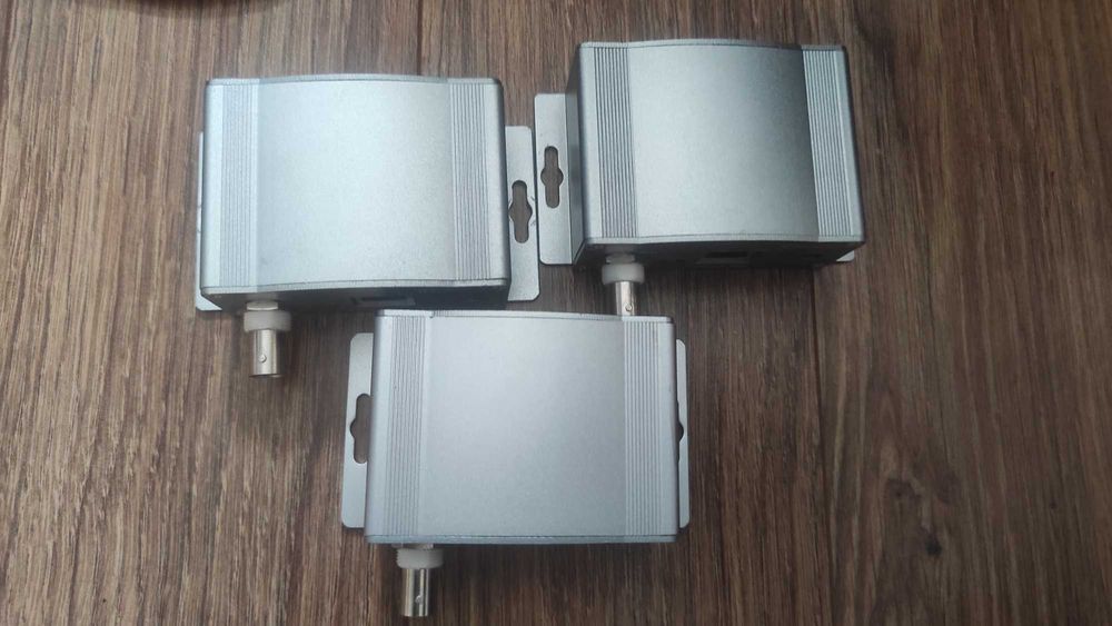 Konwerter Ethernet EPOC-131PS (2szt) + EPOC-131VA (1szt) do kamer