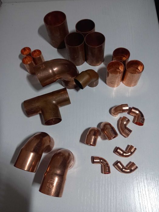 Фітинги мідні(відводи, муфти)
