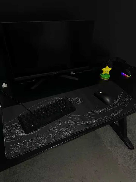 Ігровий килимок 90x40 см - Нічний пейзаж