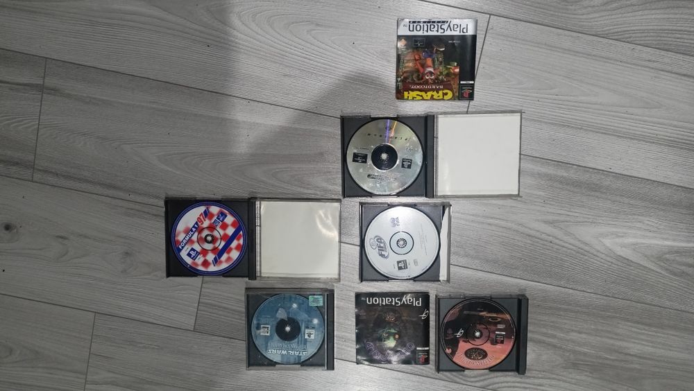 Zestaw gier ps1 crash formula oddworld