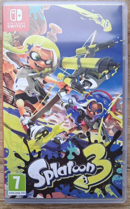 PUDEŁKO BOX do Splatoon 3 Nintendo Switch