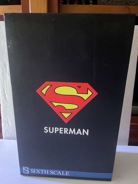 Sideshow Superman 1/6 figura tipo Hot Toys original