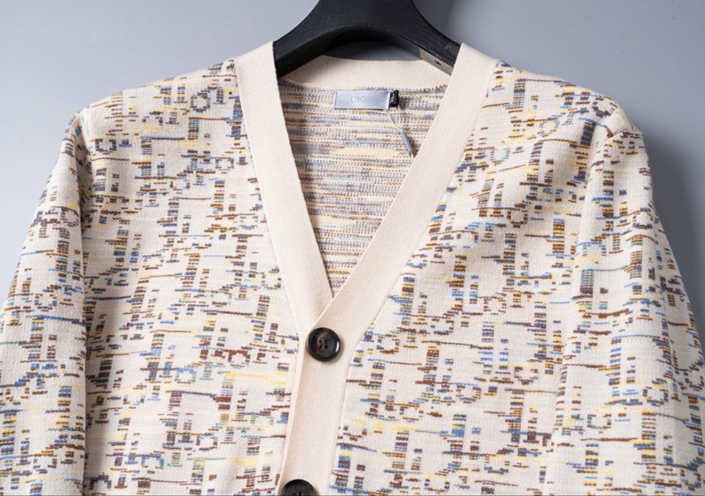 Piękny Nowy sweter sweterek DIOR kardigan w dotyku jak aksamit