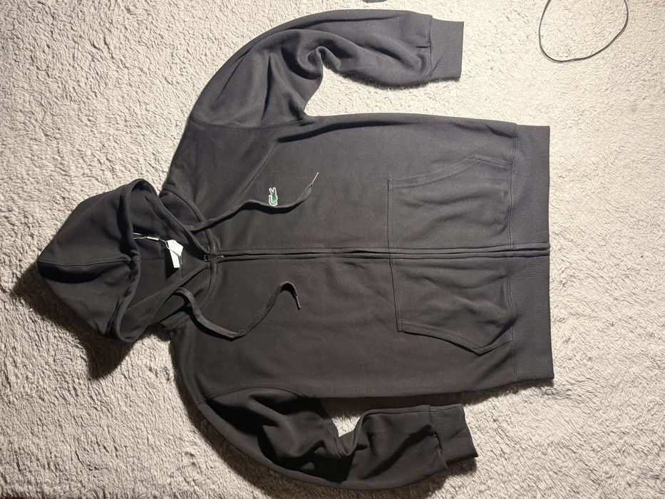 Bluza Lacoste Zip Czarna