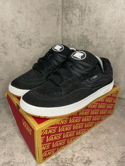 Vans Speed LS r.42 / 27 cm zamszowe nowe czarne sneakersy adidasy