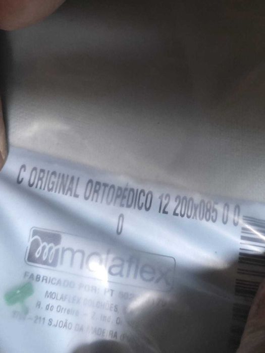 Colchão original ortopédico 85x200