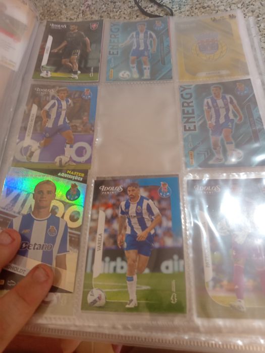 Álbum das cartas ídolos 2025-26