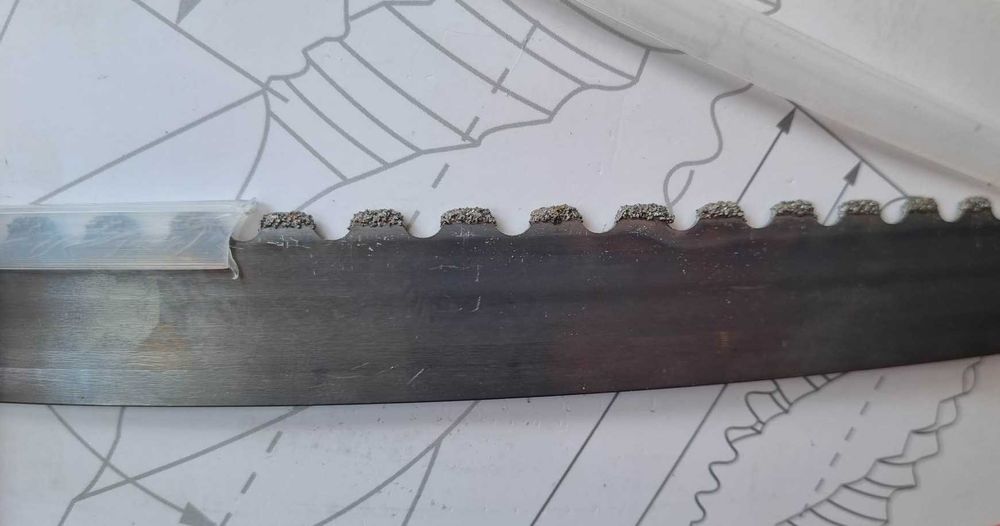 Piła taśmowa diamentowa do Porothermu Ceramiki Silki Lewhard  25x3520