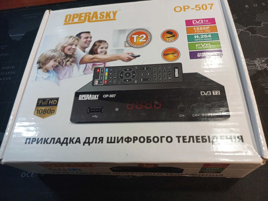 DVB-T2 тюнер OPERASKY OP-507